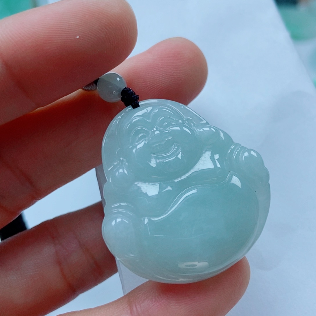 翡翠颈饰未镶嵌天然