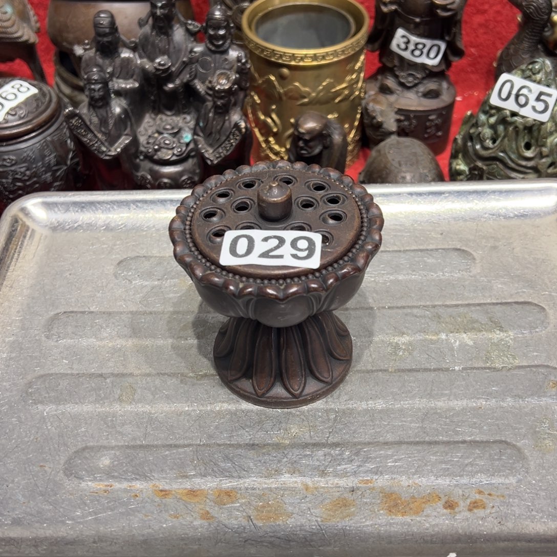 黄铜摆件，文房摆件