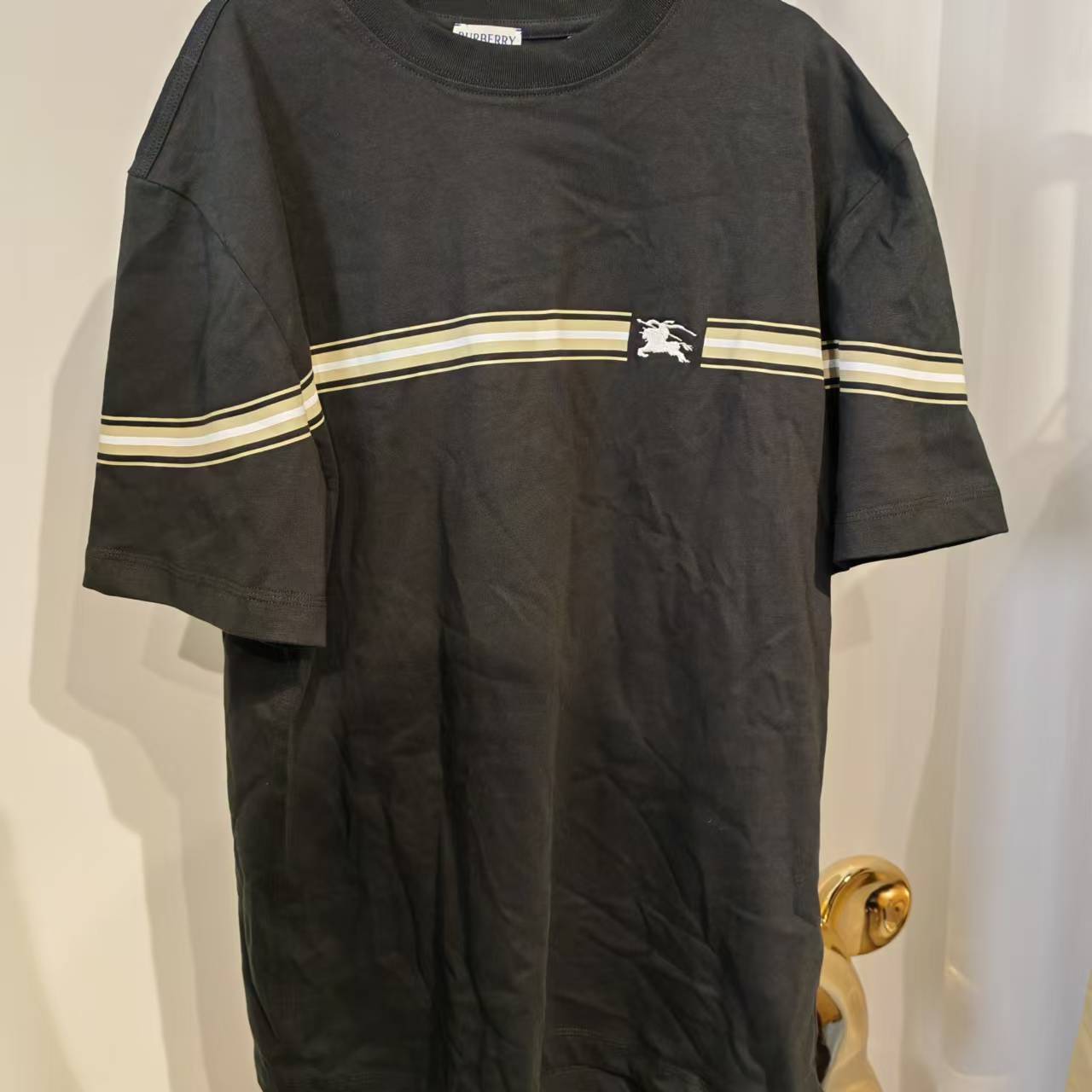 95新 BURBERRY/博柏利 横条战马T恤 210