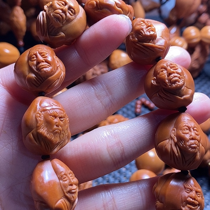 吊坠橄榄核三疯罗汉