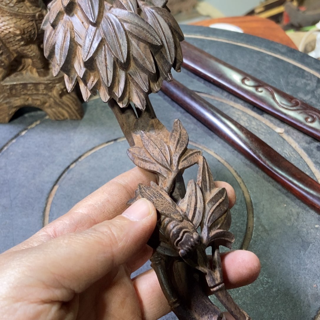 朝***子木成品摆件福利放漏