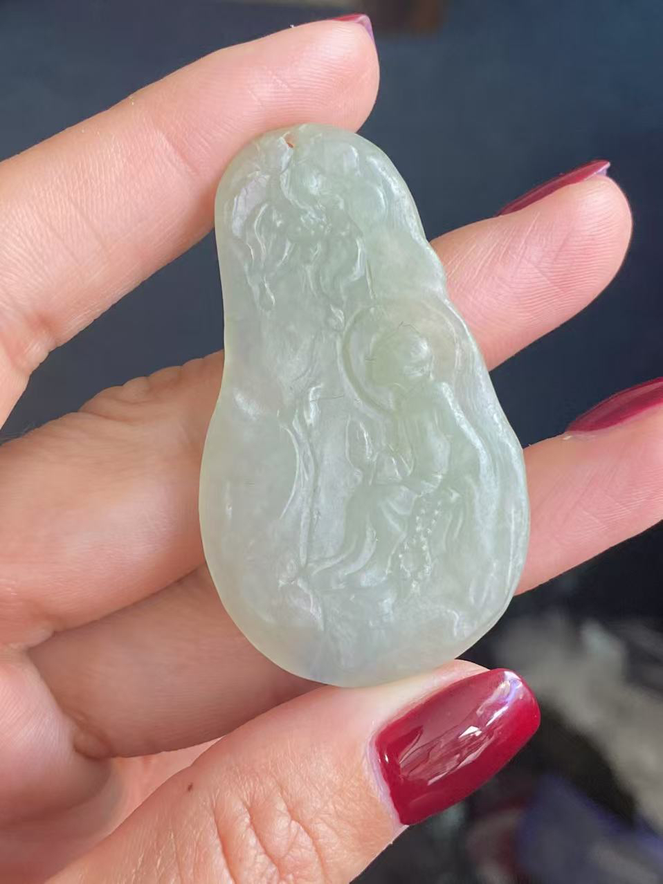 翡翠毛货抛光定制