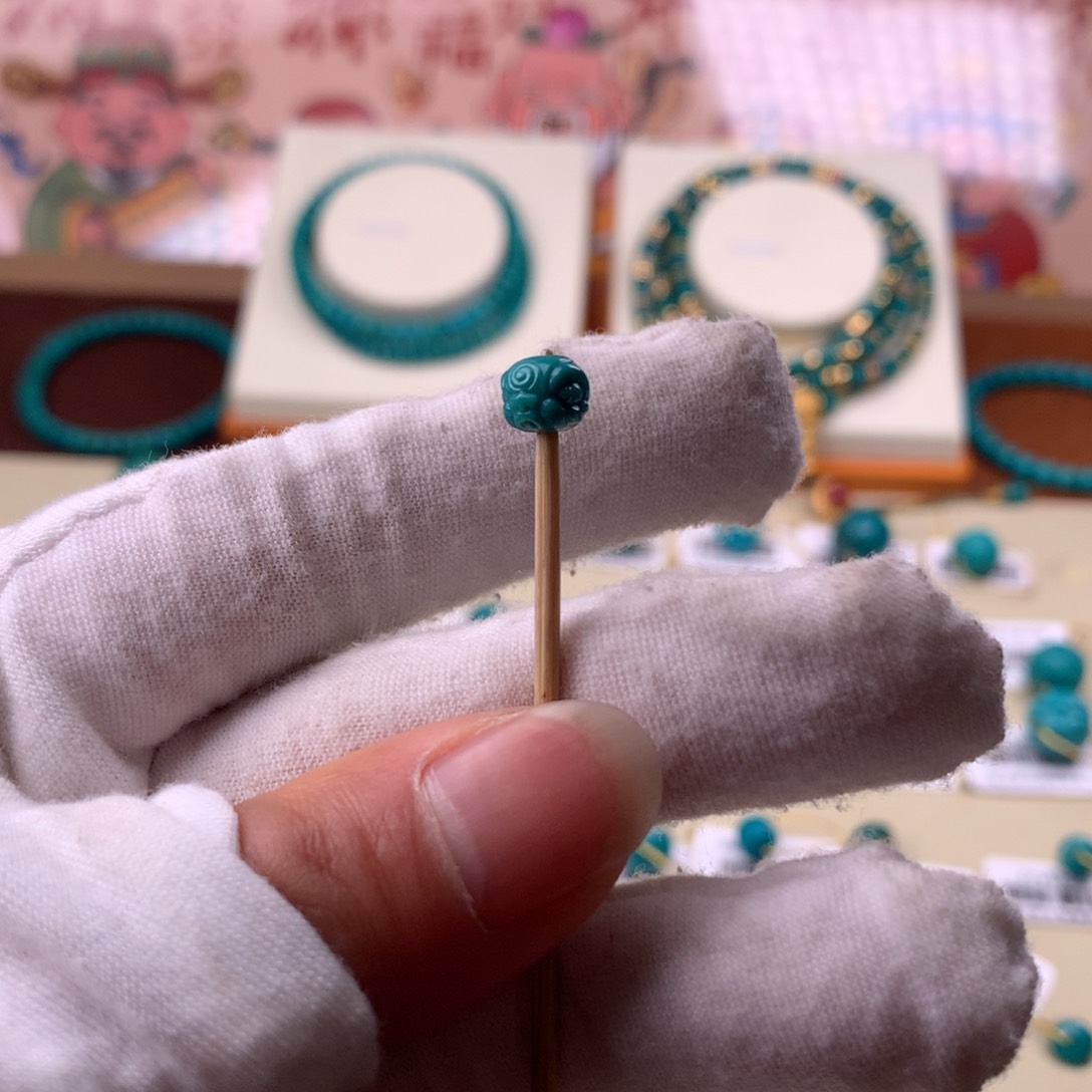 绿松石配饰l未镶嵌卡*