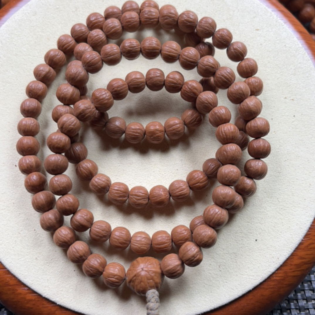 猴头核桃天然原皮原色猴头核桃精卡同尺南瓜脖挂0.8 0.9 1.0cm