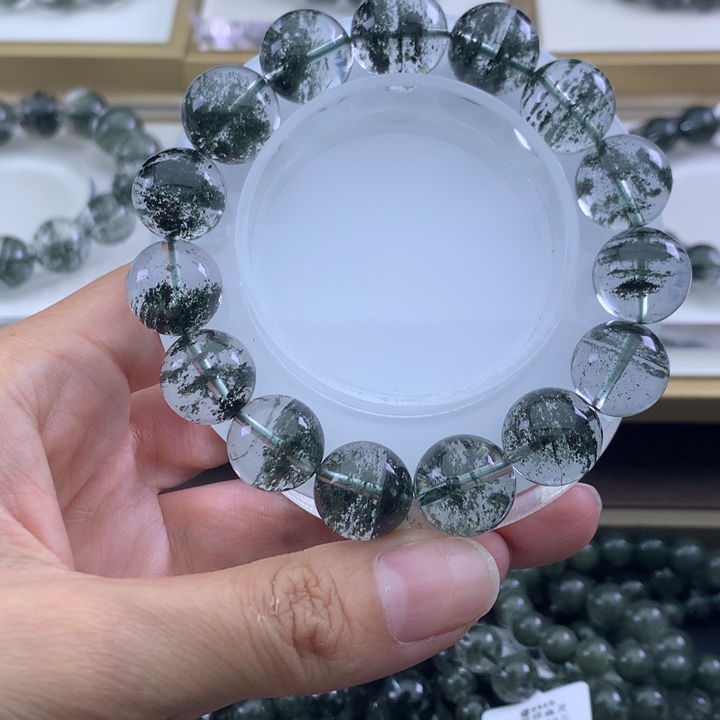 水晶手链未镶嵌绿幽灵