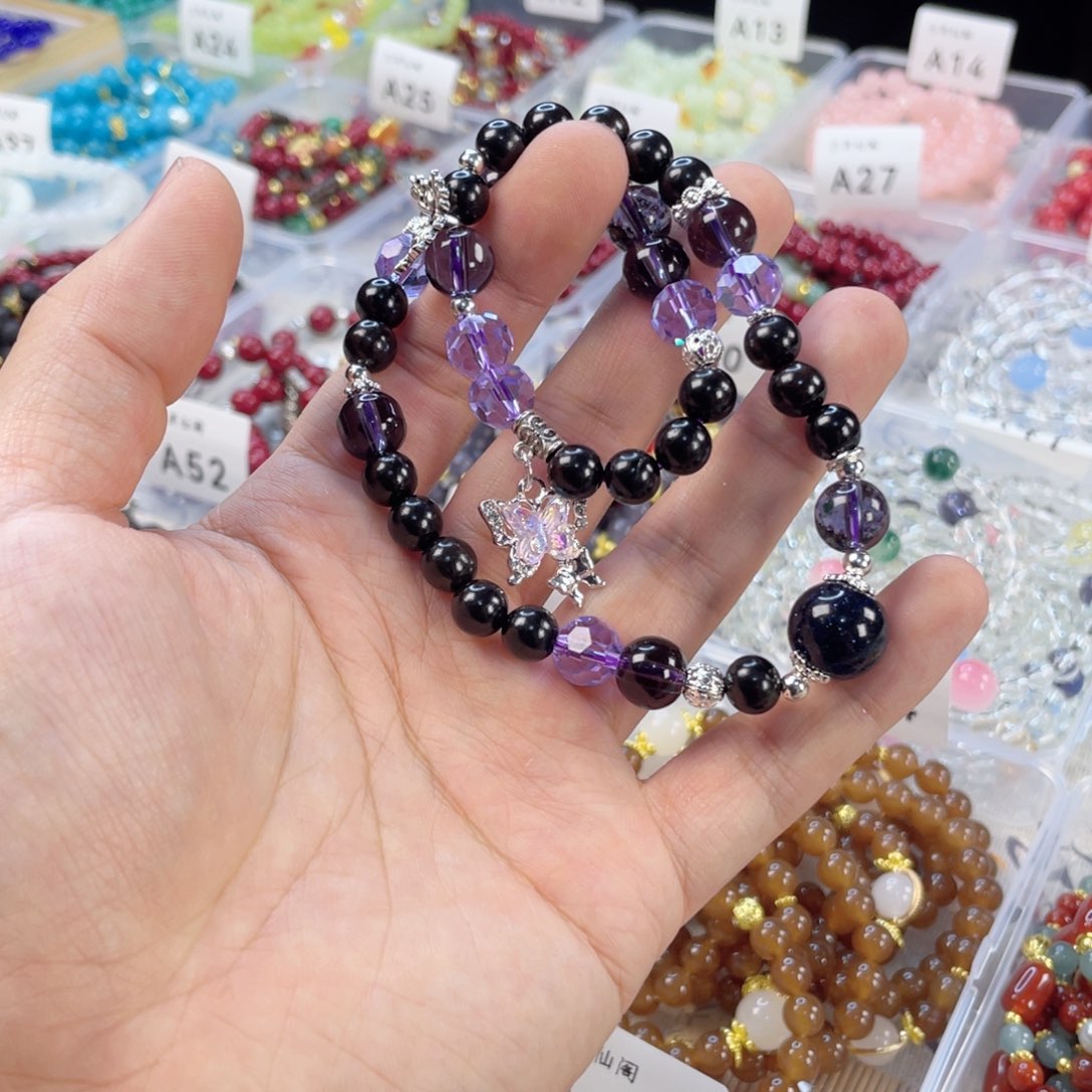 玛瑙/玉髓手链合金