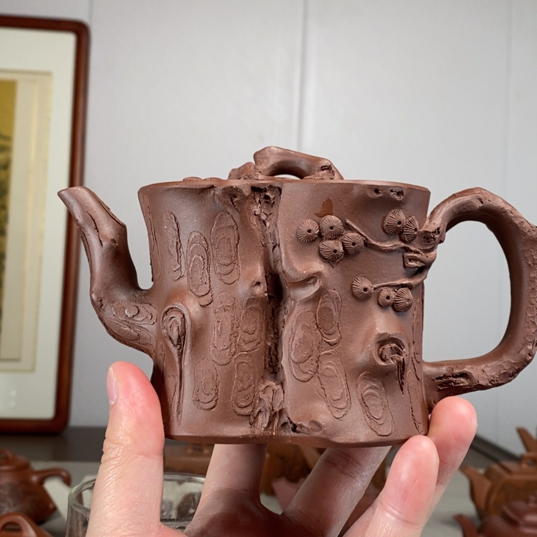 茶壶紫砂原矿泥料传统工艺制作