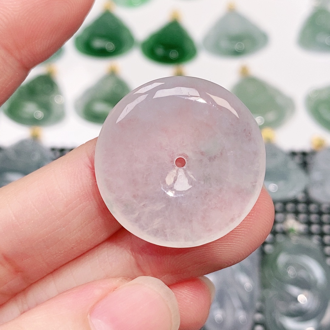 翡翠未镶嵌颈饰25.7/4.8