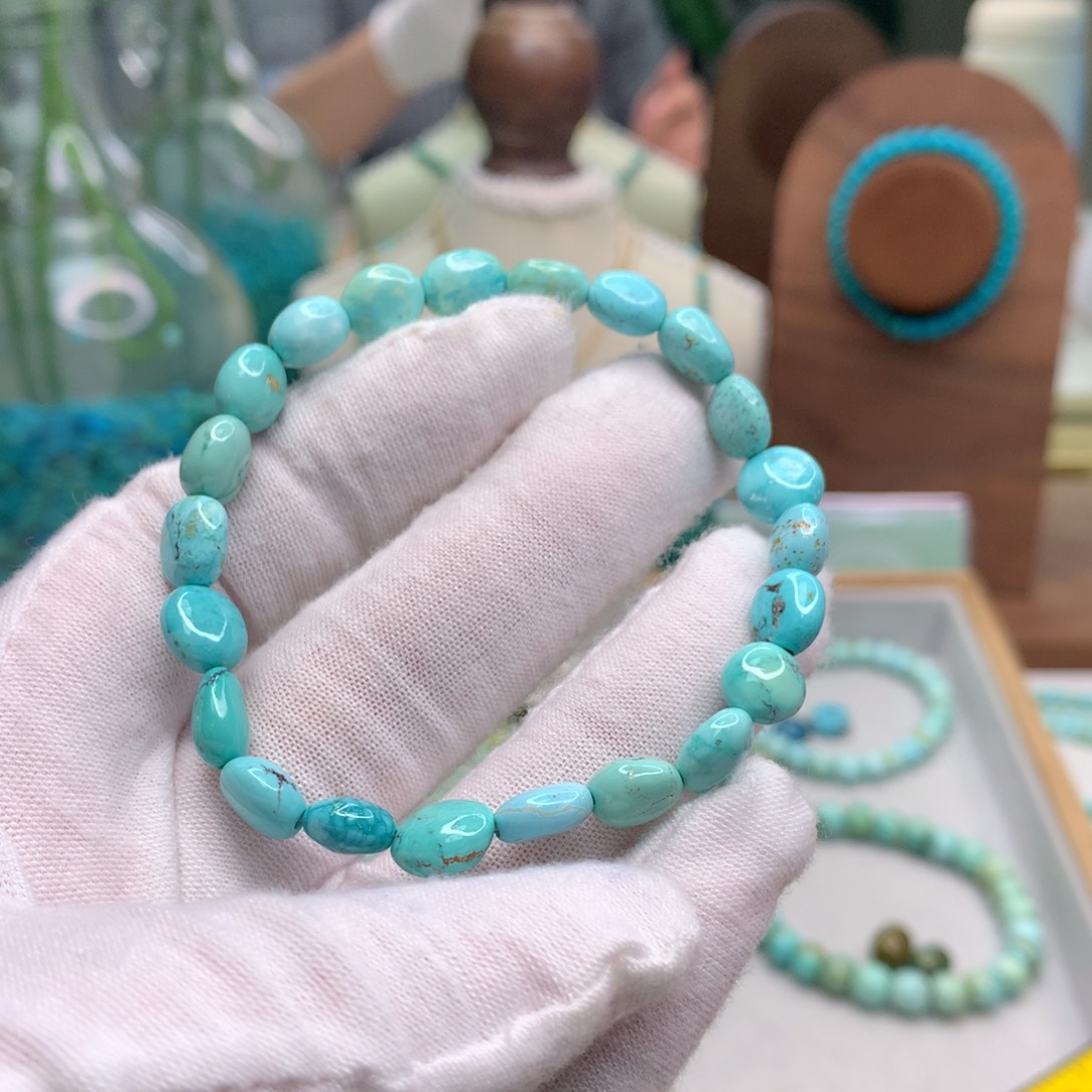 绿松石未镶嵌配饰