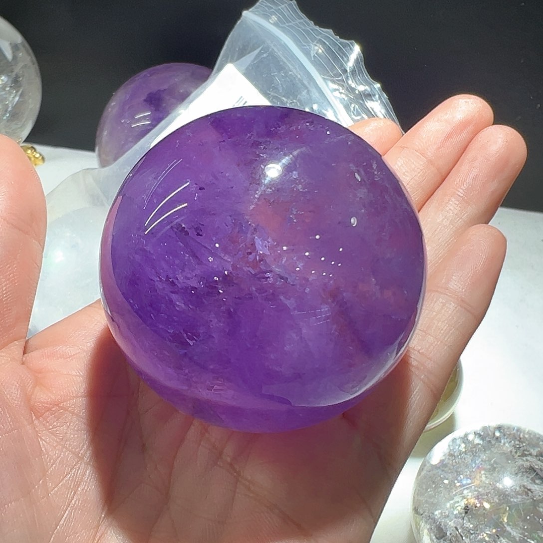 水晶水晶球摆件未镶嵌