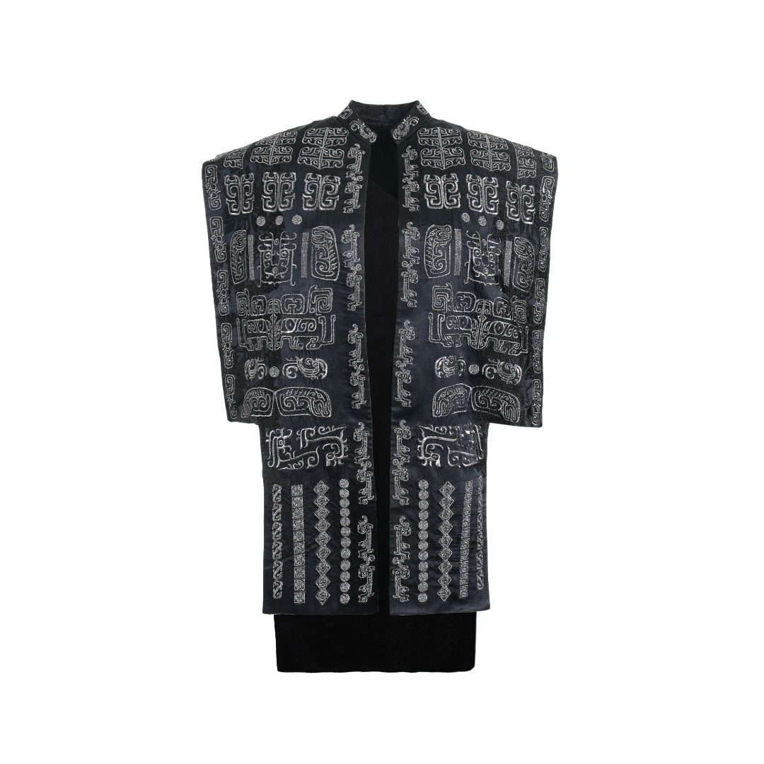 【香云走心】非遗列手绣夏季香云纱马甲24ZM039-1