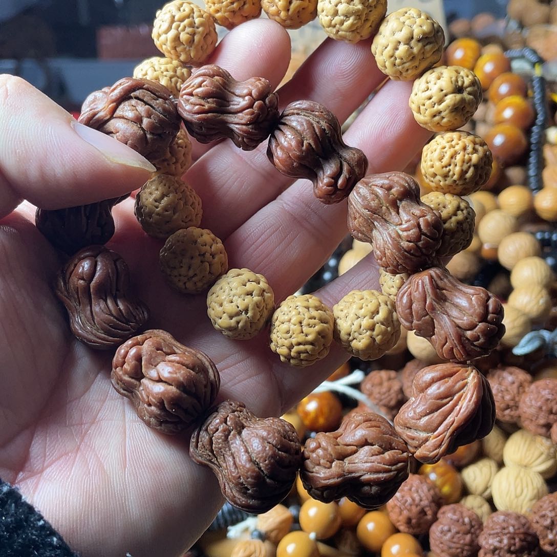 吊坠佛螺菩提两件套