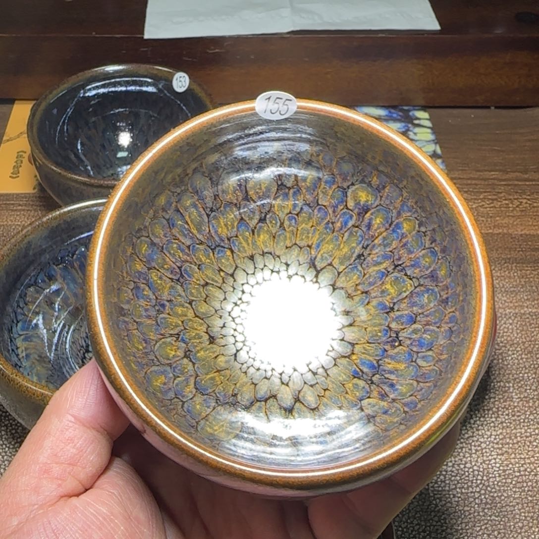 茶盏一***草连志华老师作品155号