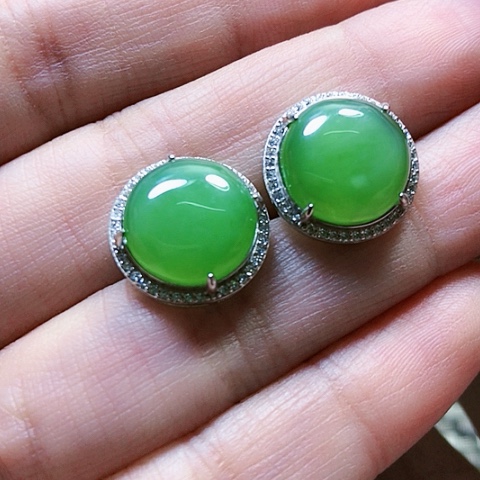 和田玉挂件银S925镶嵌