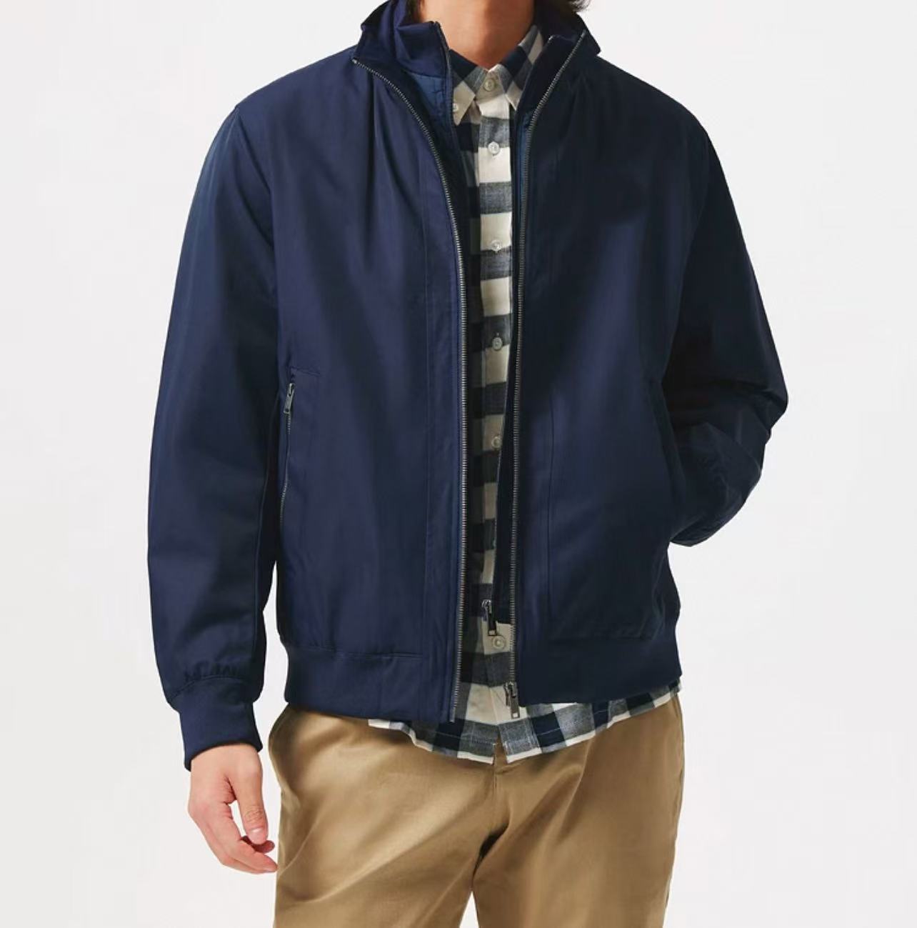 2523-秋冬款哈灵顿棉服夹克