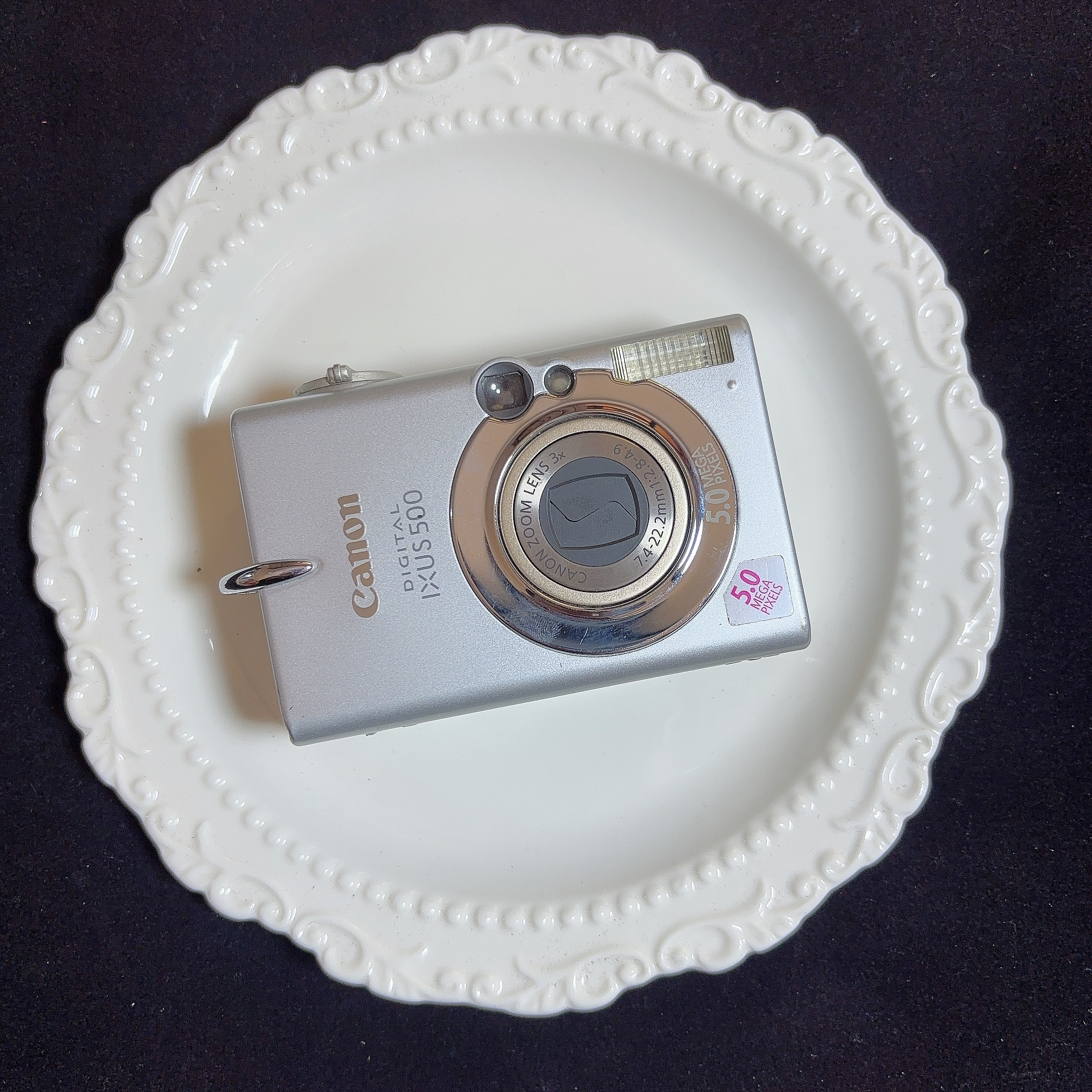 95新 Canon/佳能 ixus500网红小方砖ccd400w像素出片清晰