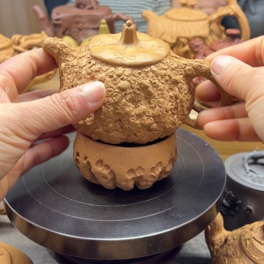紫砂茶壶全手工制作
