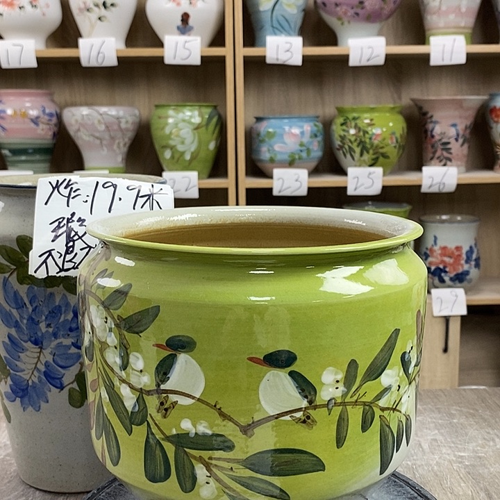 缸13xc景德镇陶瓷花盆