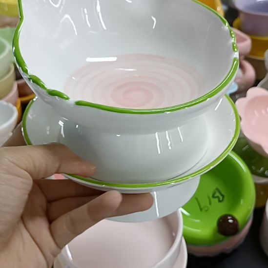 【喵爷专享】陶瓷孤品无补-微瑕手绘1套