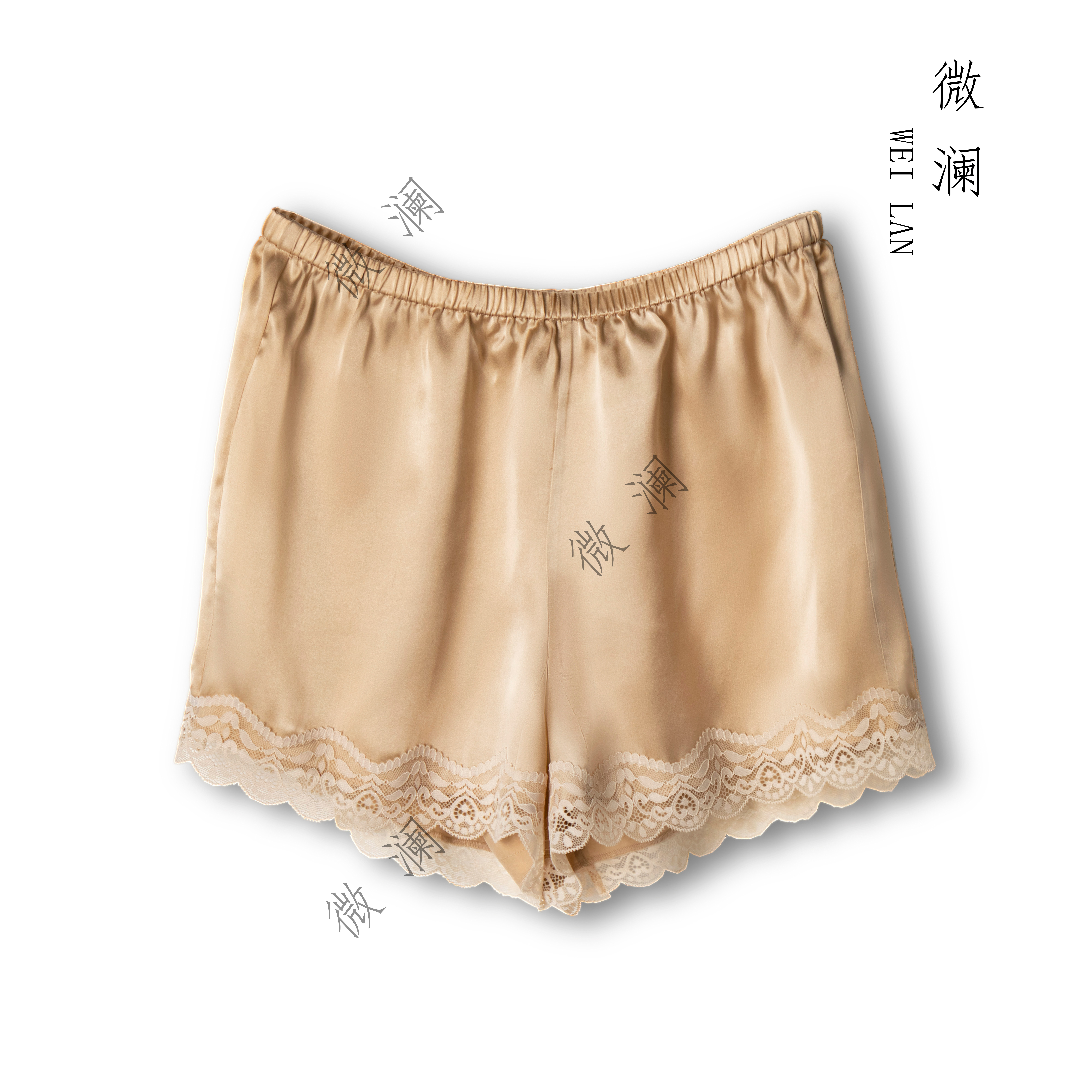 2026新款100%桑蚕丝舒适透气薄款宽松蕾丝女士高腰打底裤DK5174