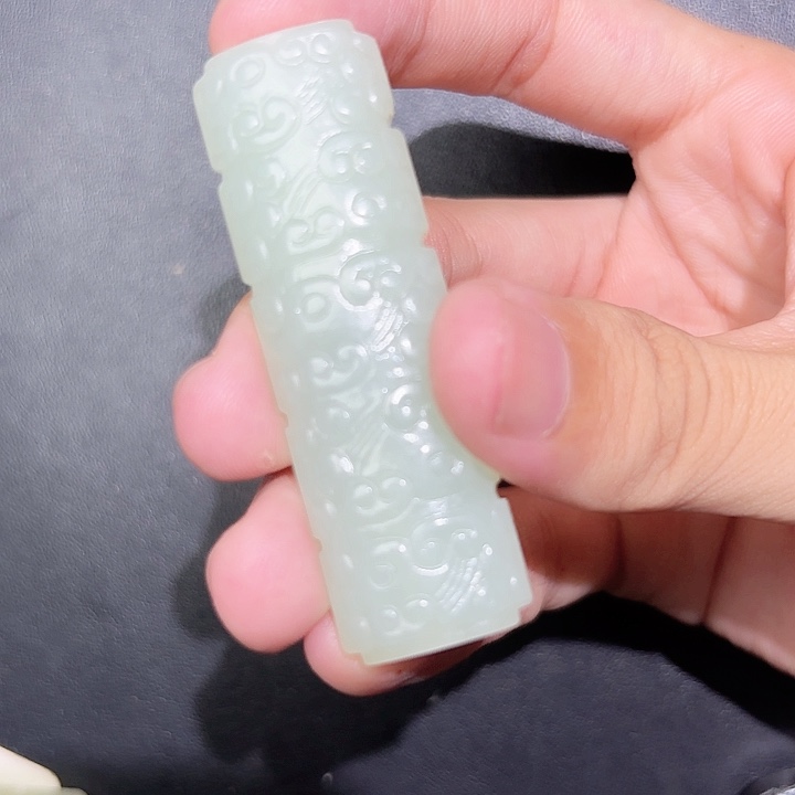 和田玉未镶嵌挂件c****0