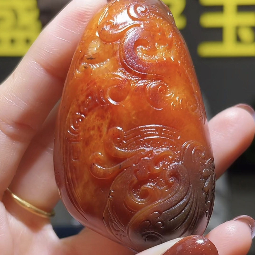 手把件货玉石把玩件文玩摆件A1