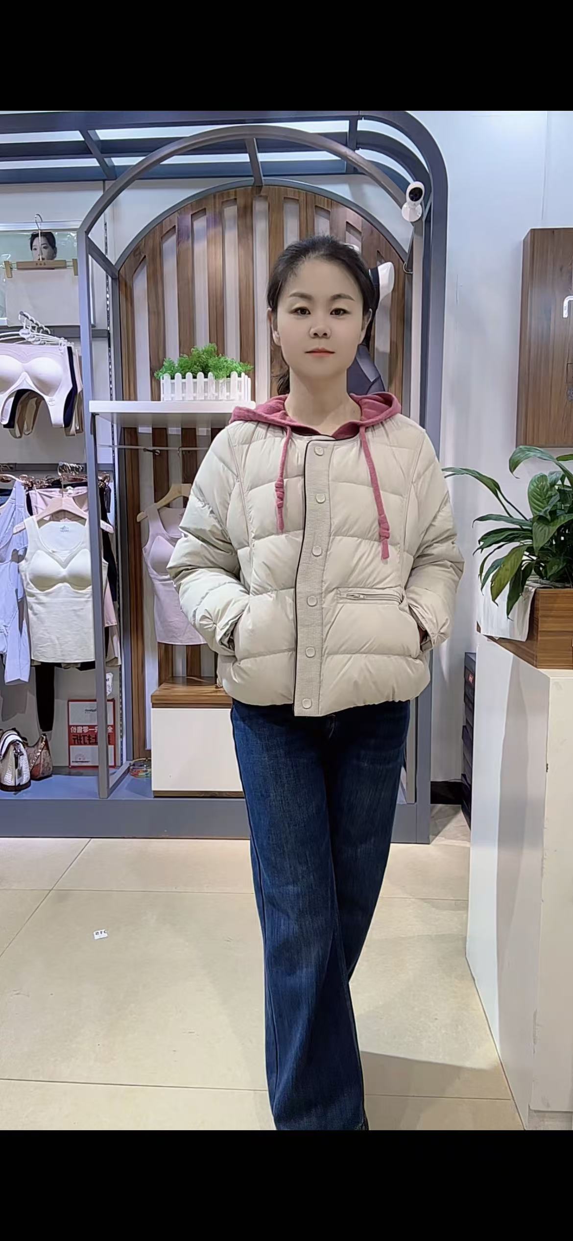 【自由秀】短裤羽绒服8802(衣长60厘米)