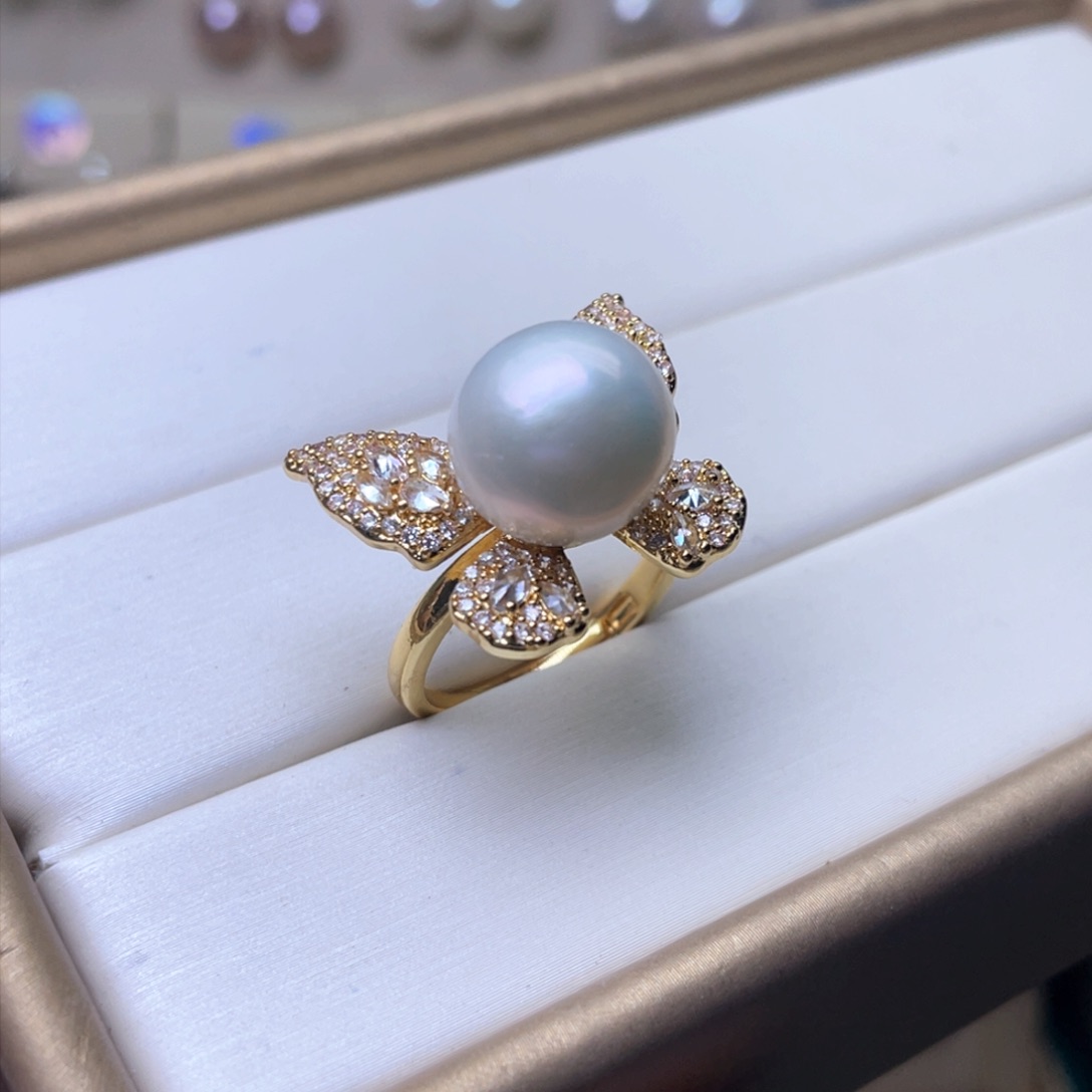 淡水珍珠戒指未镶嵌