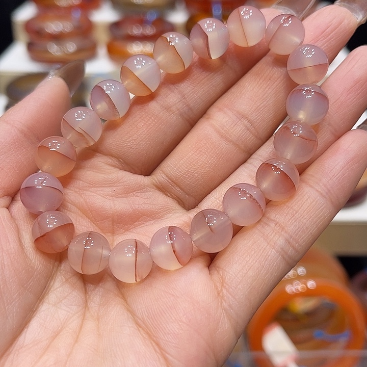 玛瑙/玉髓手镯未镶嵌Q*h