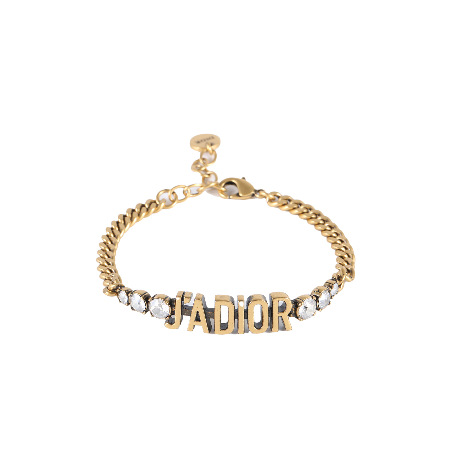 99新 DIOR/迪奥 活动 小花柳 合金 JADIOR 字母手链