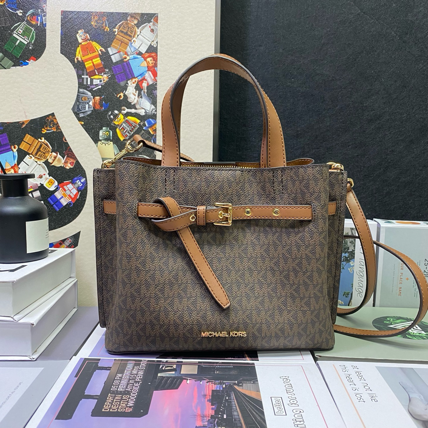 95新 MICHAEL KORS/迈克高仕 22553斜挎包24*19