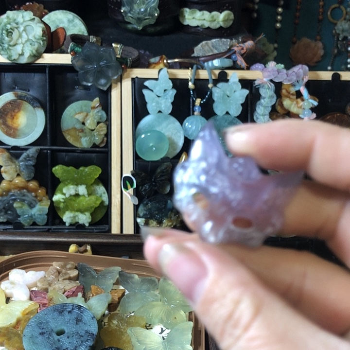 岫玉未镶嵌岫玉挂件