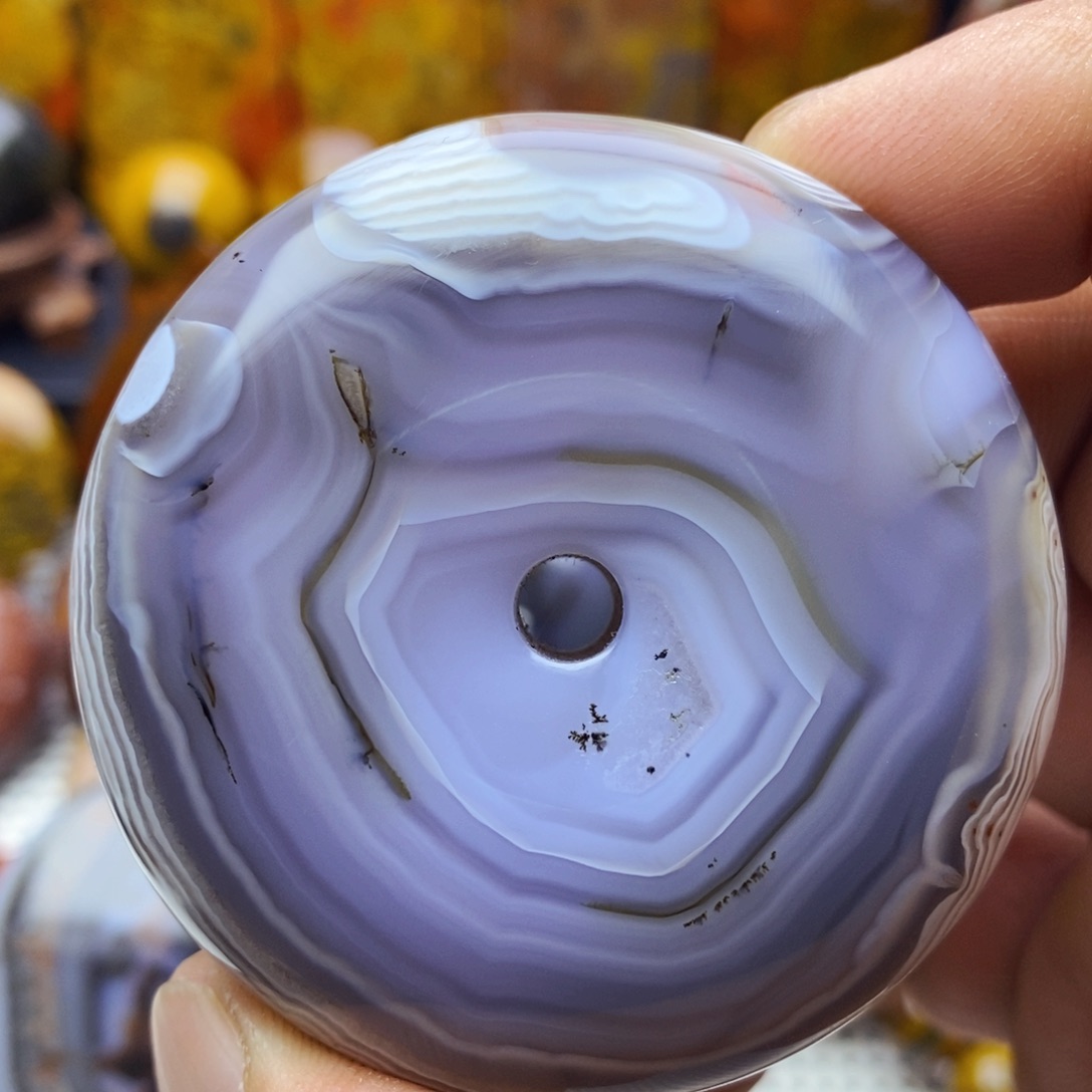 玛瑙/玉髓平安扣未镶嵌