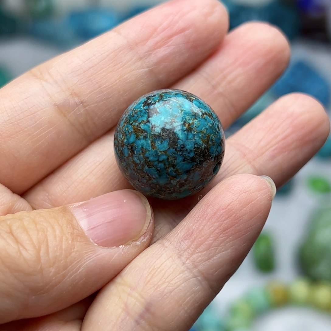 绿松石珠宝奇石未镶嵌