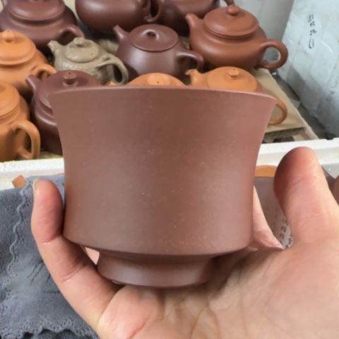 紫砂茶壶〆**ゾ底槽清主人杯