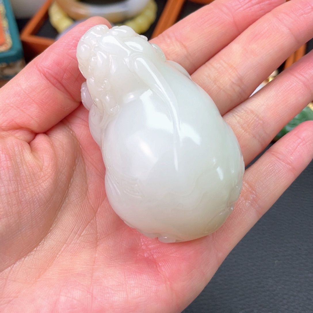 和田玉把件未镶嵌