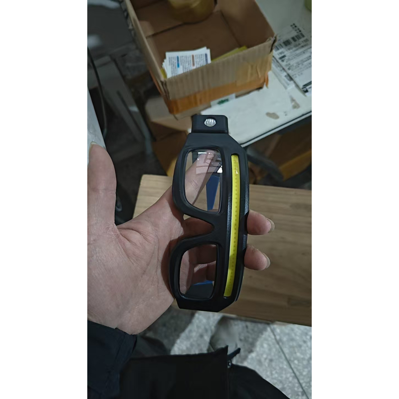 【眼镜灯】超亮COB灯条+远射激光灯珠双光源头灯