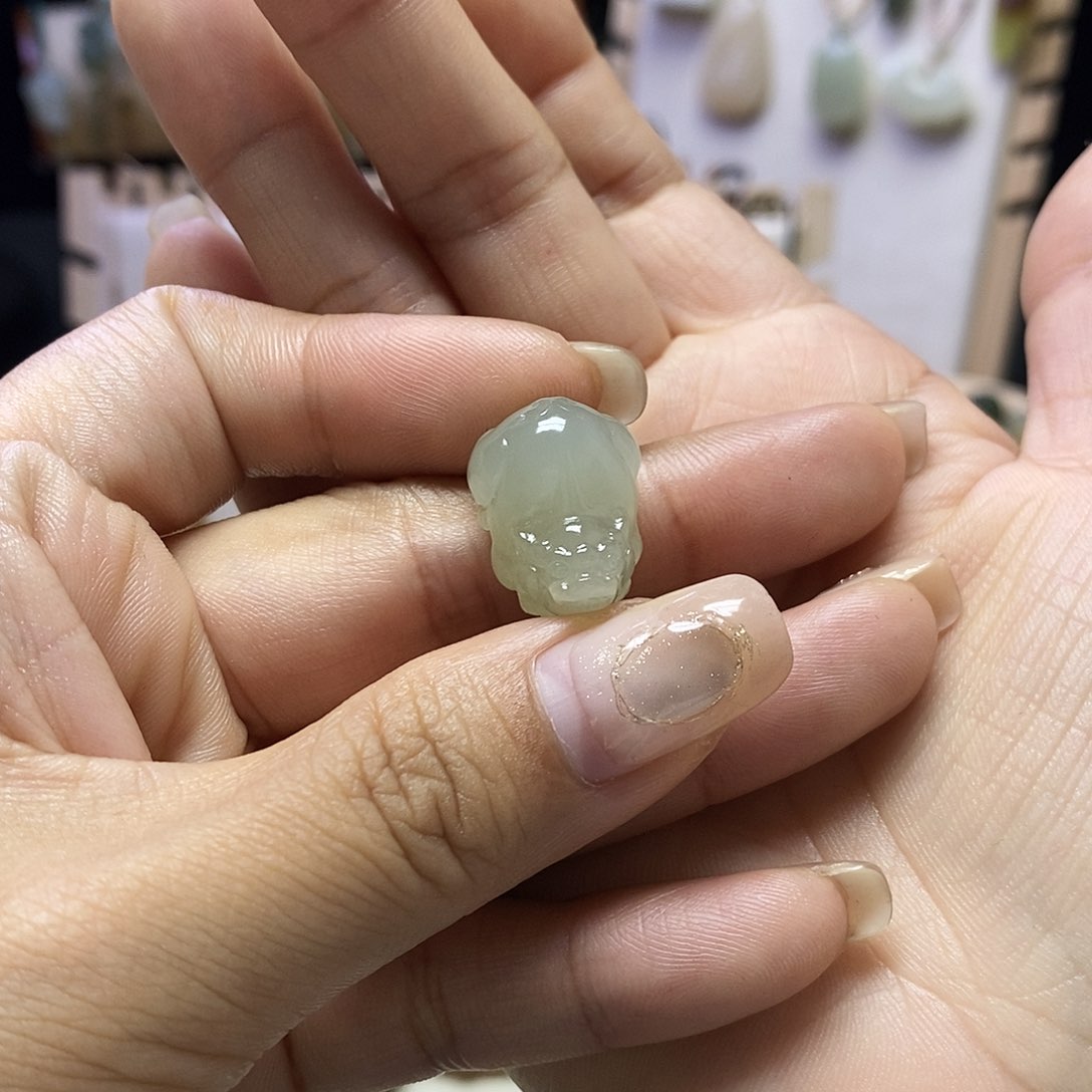 颈饰未镶嵌和田玉就*米