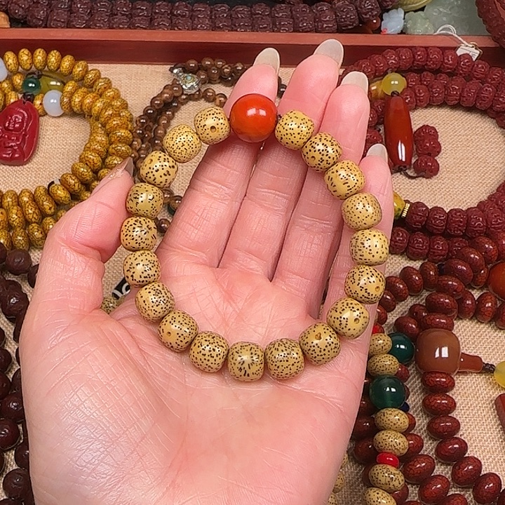 星月菩提手串星月菩提