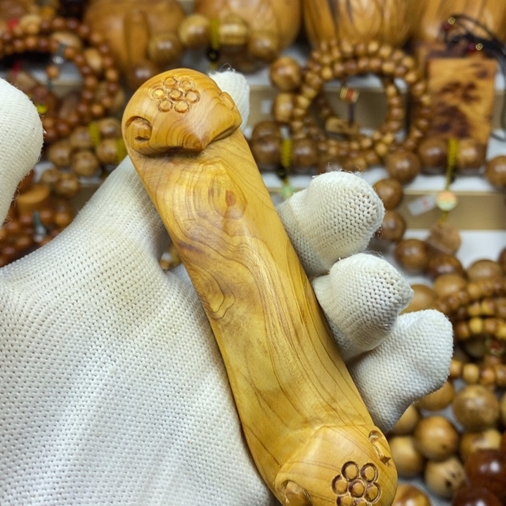 柏木（崖柏）如意手把闪电