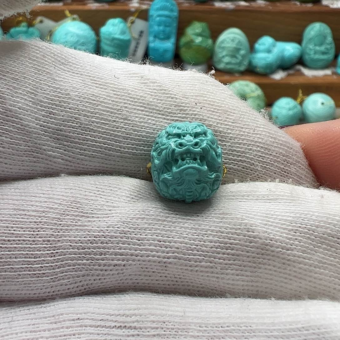 绿松石龙珠 未镶嵌