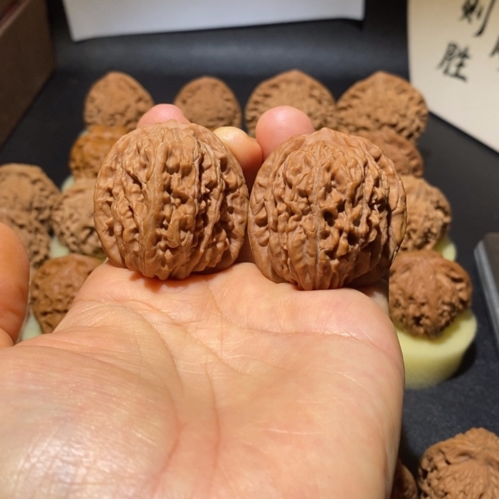 文玩核桃吊坠四座楼39