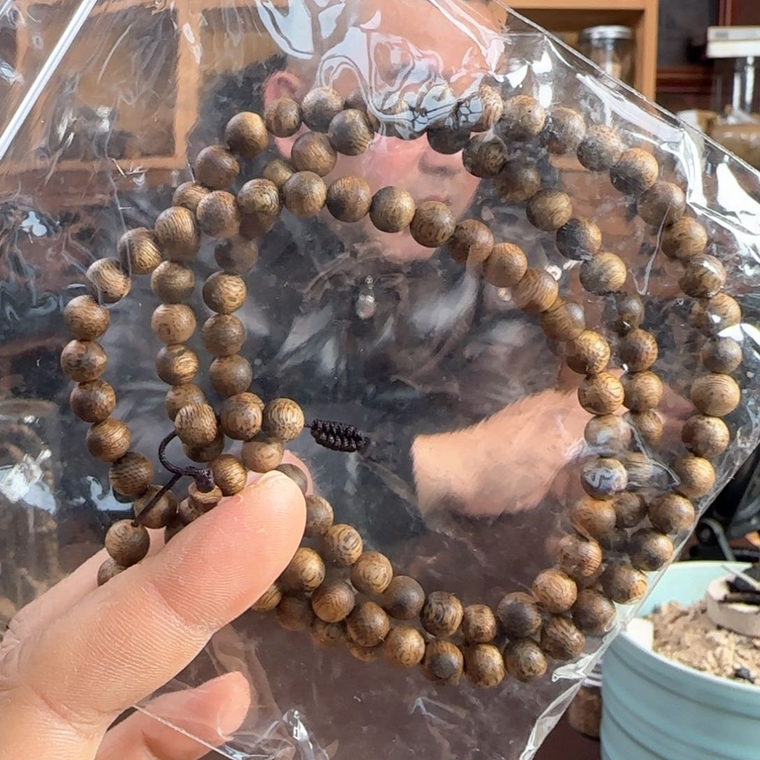 沉香手串奇楠一代苗油叶子0.7