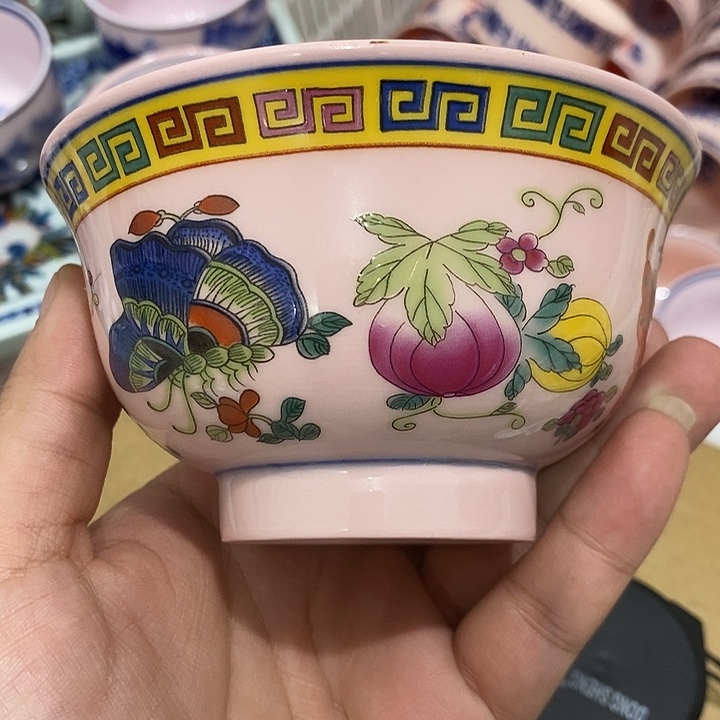 陶摆件景德镇陶瓷主人杯2344