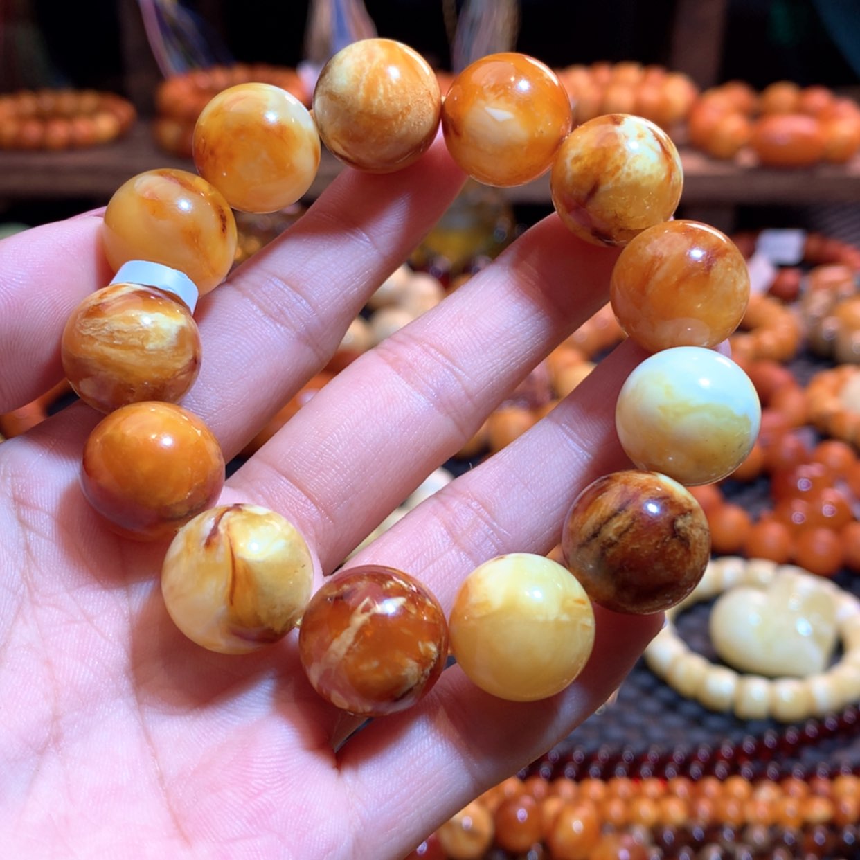 【闪购商品】手串蜜蜡未镶嵌杨**亿蜜蜡