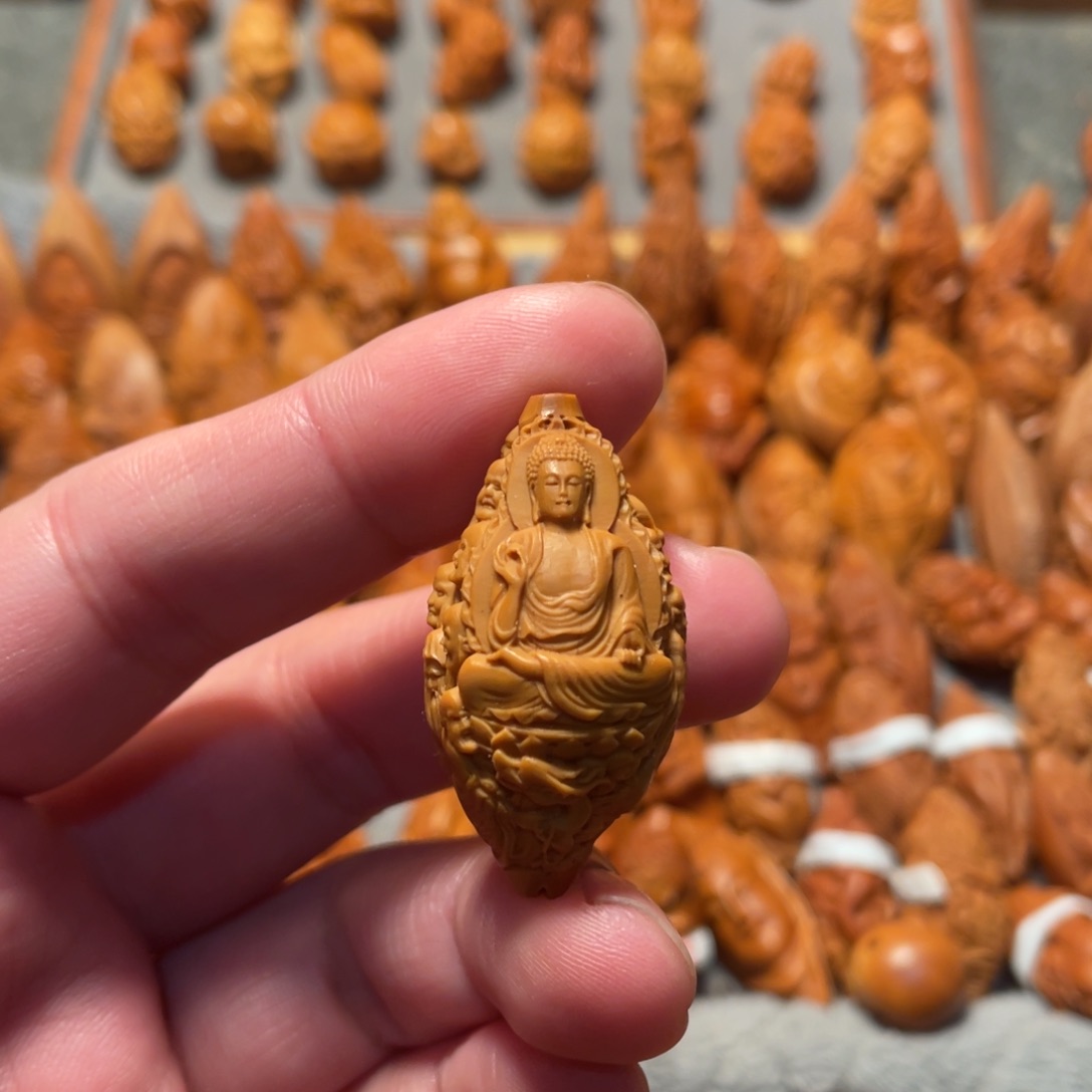 橄榄核手串/手链十八罗汉拜入来
