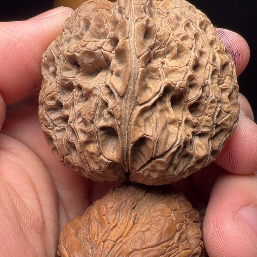 吊坠文玩核桃铁臂将军膀44mm