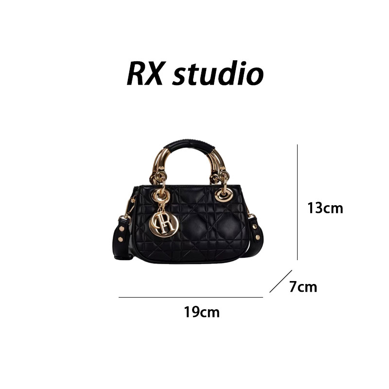 【南沙瑞熙】GQ-2544-黑色RAIN.CUN轻奢小众时尚女士包