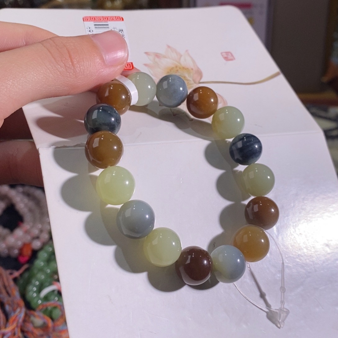 和田玉手链未镶嵌