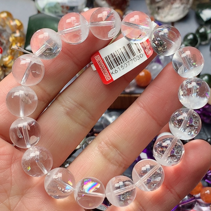 水晶手串未镶嵌天然